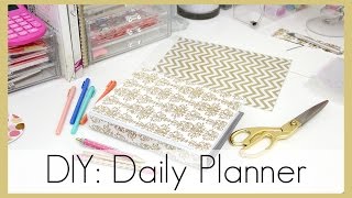 DIY How I Made My Daily Planner  erisaxo [upl. by Vacla]