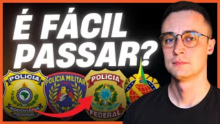 É fácil passar nos CONCURSOS POLICIAIS  João Lisboa [upl. by Horsey]