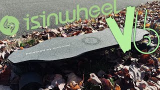 ISINWHEEL V6 electric skateboard review [upl. by Enitsej]