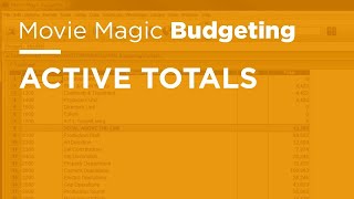 Legacy Movie Magic Budgeting  Active Totals [upl. by Anitsihc]