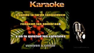 Karaoke  Moliendo Café  Autor Hugo Blanco  Voz Mujer [upl. by Drucy]