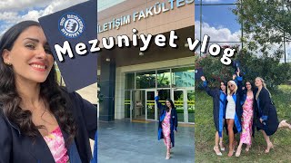 Marmara Üniversitesi 2024 Mezuniyet Vlogu 🎓  Hoşçakal Marmara Bu kızlar artık mezun 🥳 [upl. by Cleodell630]