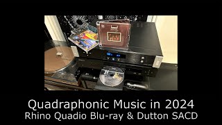 Quadraphonic Music in 2024  Optical  Rhino Bluray amp DuttonVocalion SACD [upl. by Innavoij]