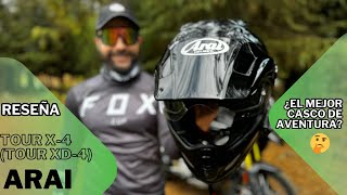 4K  Arai Tour X4 Tour XD4 Reseña  Review ¿Es el mejor [upl. by Ludlew]