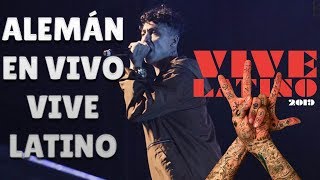 Alemán  Rolemos Otro En vivo  Vive Latino 2019 [upl. by Jada]