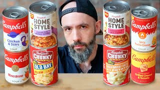 Ranking Every Single Flavor of Campbell’s Soup  Ranked with Babish [upl. by Antipus523]