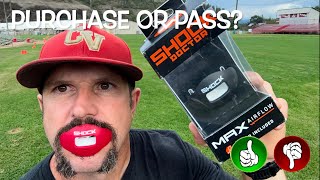 Coach Reviews amp Demos the Shock Doctor Max AirFlow Mouth Guard [upl. by Pence478]