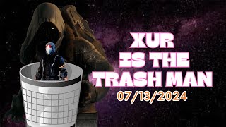 Xur is Trash this week  Destiny 2 [upl. by Ezirtaeb]