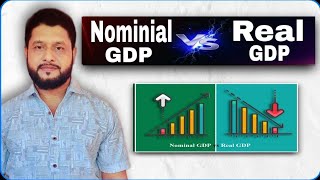 How Nominal GDP differs from Real GDP  Nominal GDPGNP Vs Real GDPGNP [upl. by Demeyer920]