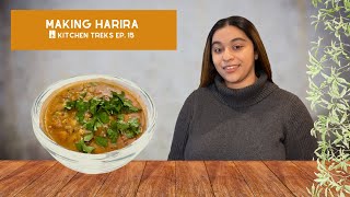 Homemade Moroccan Harira  Hearty Vegetarian Soup  Easy Proteinrich Recipe  Kitchen Treks Ep 15 [upl. by Fernyak]