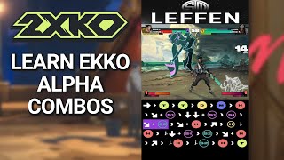 Ekko Beginner Combo Guide Compilation [upl. by Madelin514]