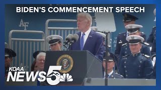 President Biden commencement speech to US Air Force Academy graduates [upl. by Audrey736]