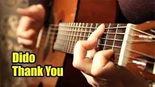 Dido  Thank You  На гитаре  разбор [upl. by Inavoj]