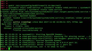 How To Configure SSH OpenSSH Server SSHD on openSUSE Leap 422 [upl. by Hilar279]