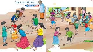 Unit 2 Toys and Games  Class3 English NCERT Santoor Picture Reading amp Explanation in हिन्दी [upl. by Nnyleimaj]