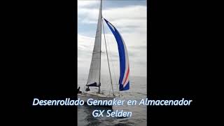 Desenrollado Gennaker en Almacenador GX Selden [upl. by Jovia]