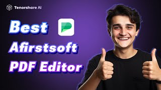 Best Free PDF Editor  Afirstsoft PDF Editor 2024 [upl. by Davie]