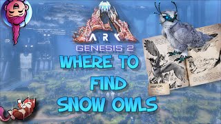 SNOW OWL LOCATION GEN 2 ARK SURVIVAL EVOLVED [upl. by Melania]