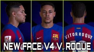 PES 2017  NEW FACE MOD V4 VITOR ROQUE [upl. by Docile]