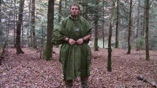 Gear Review Exped Poncho Liner Chaps  Part 123 Poncho [upl. by Callean]