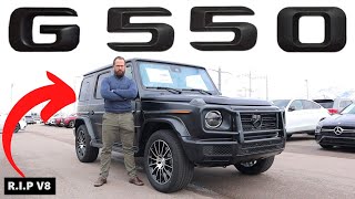 2024 Mercedes G550 G Wagon Mercedes Is Killing The V8 [upl. by Rahsab]