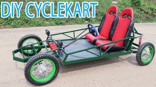 Build an CycleKart At home  DIY Buggy Car  Tutorial [upl. by Anthia]