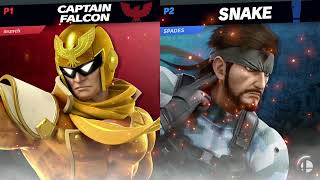 Premiere 42  Munch Captain Falcon Young Link vs S P \ D E S Snake [upl. by Nithsa]