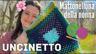 🌸 MATTONELLA gigante allUNCINETTO 👵🏻 [upl. by Notxam]