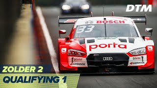 RELIVE  Qualifying 1  DTM Zolder 2 2020 [upl. by Nared512]