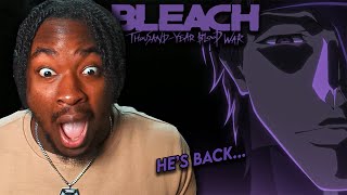 welcome back aizen BLEACH TYBW EPISODE 29 395 REACTION [upl. by Anirbys]