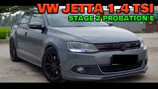 VW JETTA 14 TSI  STAGE 2  PROBATION E [upl. by Ahasuerus]