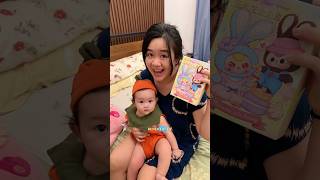 MIRIP GAK SIH WARNANYA 🥹💛 unboxing blindbox babythree labubu [upl. by Ecaidnac983]