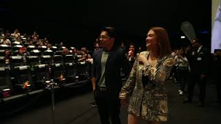 EXES BAGGAGE premier showing in Dubai teaser Angelica Panganiban and Carlo Aquino [upl. by Lehcyar176]