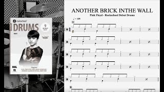 Another Brick In The Wall  Rockschool Debut Drums 2024 [upl. by Immat291]