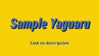 Sample Yaguaru Real [upl. by Nilhtac]