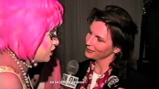 Absoulutely Fabulous party 1995 Jennifer Saunders drag queen Brandy Wine Ab Fab [upl. by Ammeg]