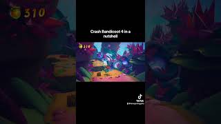 Crash 4 in a nutshell gaming crashbandicoot playstation [upl. by Rebmyk]