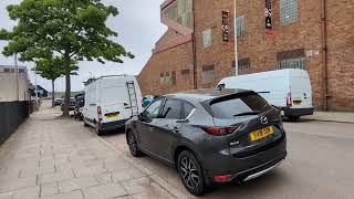 Outside Pittodrie Stadium Aberdeen Scotland Dons [upl. by Annail]