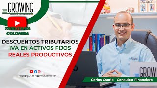 📗 DESCUENTOS TRIBUTARIOS IVA DE ACTIVOS FIJOS REALES PRODUCTIVOS 📙 [upl. by Buyse]