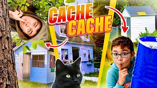 CacheCache dans nos 3 maisons de vacances avec un invité surprise [upl. by Mastat917]