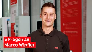 ABB wirsindelektrifizierung  5 Fragen an Marco Wipfler [upl. by Louls]