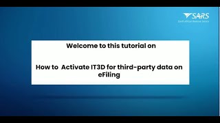 How to Activate the IT3 for IT3D Form on eFiling [upl. by Oemac]