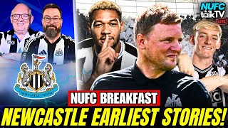 NUFC Breakfast Newcastles Earliest Trending News LIVE🔥 NUFC [upl. by Rma]