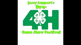 Jessy Lepperts Pre 4H Fair Game Show Festival [upl. by Atinnek]