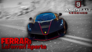 quotMUITA FIBRAquot Asphalt 9 multiplayer teste com Ferrari LaFerrari Aperta rank 4291 [upl. by Buchalter]