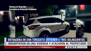 🚨Entradera en Don Torcuato detienen a tres delincuentes🚨 [upl. by Ayik]