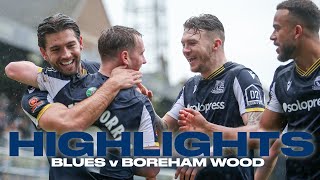 HIGHLIGHTS  Southend United 42 Boreham Wood [upl. by Audra]