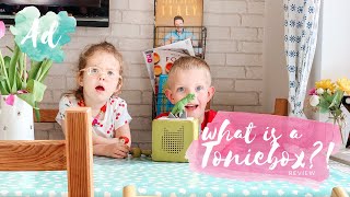 AD WHAT IS A TONIEBOX  UK TONIEBOX REVIEW [upl. by Emmerich]