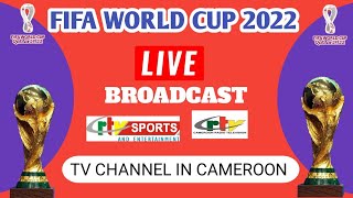 New World Sports amp CRTV live broadcast FIFA world cup 2022 in Cameroon [upl. by Derdlim]