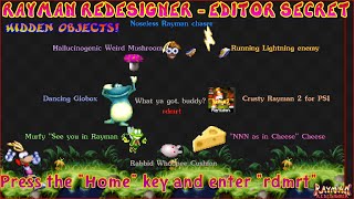 Rayman ReDesigner  Editor Easter Egg Eight Secret Objects [upl. by Catriona284]